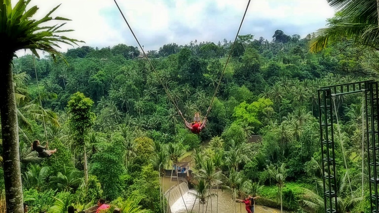 Wisata Bali 2018 Ayunan Ekstrim Sungai Ayung Bisa Jadi Pilihan, Berani